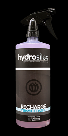 Hydrosilex Recharge Car Ceramic Coating - Protective Ultra Hydrophobic Ceramic Detail Spray replaces Wax & Sealants - DIY Friendly Car Care Products